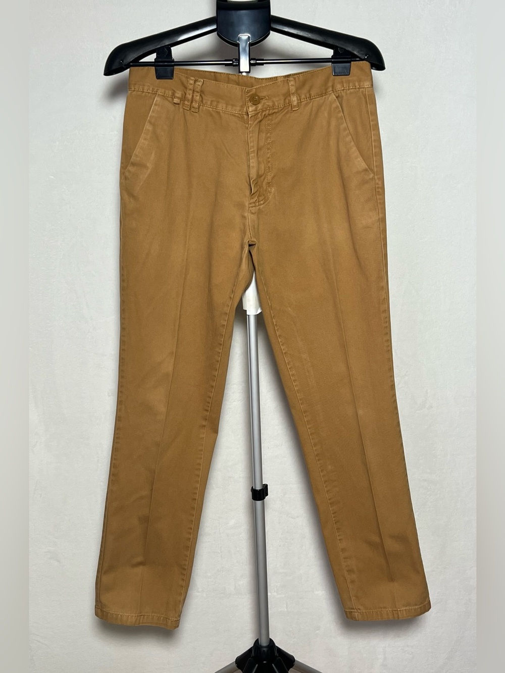DENIM CO. Men's Brown Casual Straight Chino Pants - 32 x 30